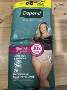 Depend for Women Inkontinenzunterwäsche MAXIMALE Saugfähigkeit X-large - 26er Pack - Bild 1 von 3