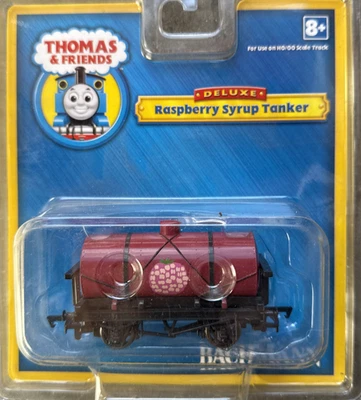 Bachmann 77033 RASPBERRY SYRUP TANKER (HO SCALE) Thomas and Friends NEW - Image 1 of 2