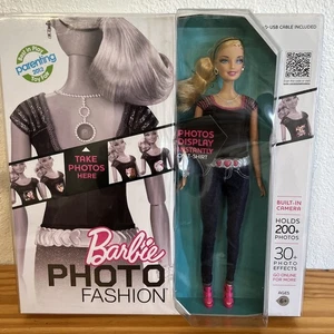 Barbie Photo Fashion Doll Set 2012 Mattel X7738 Neu Versiegelt Neu in OVP - Bild 1 von 7