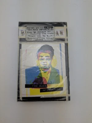 VTG DURAN DURAN Single FACTORY SEALED Cassette Tape Too Much Information  - Image 1 of 4