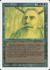 Gaea's Liege Revised Edition LP MTG