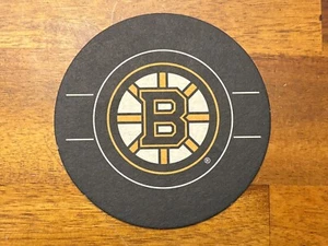 Boston Bruins Logo Coors Light Beer Double Sided Cardboard Coaster 2014 NHL - Picture 1 of 3