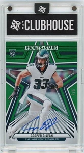 2024 Panini Rookies & Stars Fútbol Novato #1/5 Autógrafo Eagles Cooper DeJean - Imagen 1 de 2