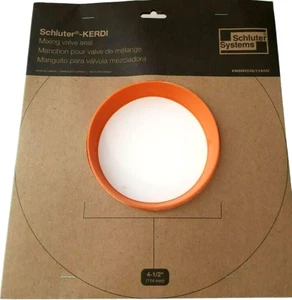 Schluter KERDI 4.5" Mixing Valve Seal TUB/SHOWER - Picture 1 of 3