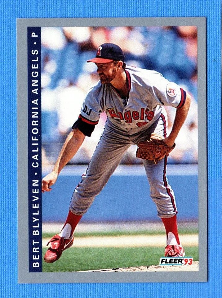 1993 Fleer #568 Bert Blyleven California Angels - Image 1 of 1
