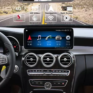 12.3 Android Screen Upgrade GPS Carplay Stereo Mercedes-Benz A CLA GLA G63 - Bild 1 von 16