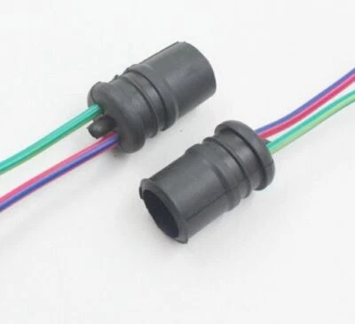 2X T10 W5W 501 505 507 Capless Wedge Bulb Holder Socket Soft Fitting 6v 12v 24v - Image 1 of 4