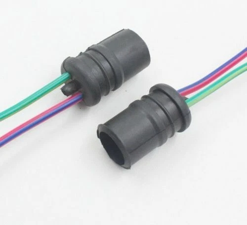 4X T10 W5W 501 505 507 Capless Wedge Bulb Holder Socket Soft Fitting 6v 12v 24v - Image 1 of 4