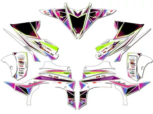 2014-2020 (YFZ 450R) YFZ 450 SURGE Pink Senge Kit de gráficos compatible con - Imagen 1 de 7