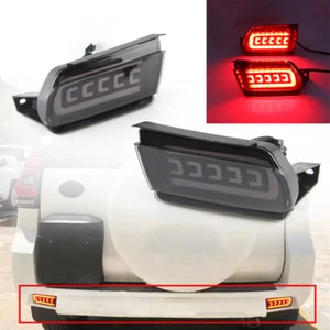 For 2010-2019 TOYOTA Land Cruiser PRADO FJ150 LED Fog Bumper Tail Lights Kit - Picture 1 of 11