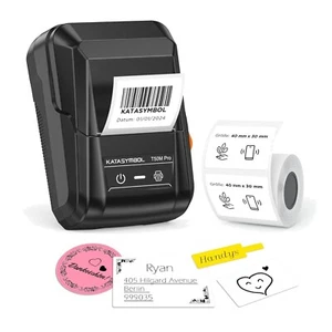 Bluetooth Etikettendrucker wasserfeste Labels App vielseitig Büro Schule - Bild 1 von 11