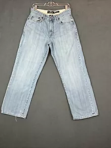 MENS Ecko Unltd 1972 Baggy Fit Jeans Loose Pants Blue Wash Size 32 Actual(32X30) - Picture 1 of 15