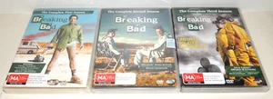 Breaking Bad Complete Seasons 1 + 2 + 3 (1-3) DVD Region 4 DVD Brand New - Picture 1 of 3