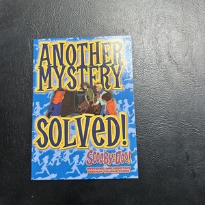 Jb14 Scooby Doo Mysteries And Monsters 2003 Inkworks #68 Another Mystery Solved