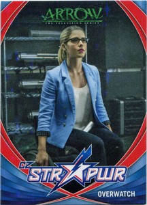 Arrow Season 4 CZ STR PWR Chase Card Red S08 Overwatch Emily Bett Rickards