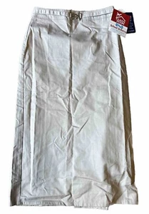 School Uniform Long Skirt Size 12 Visa Prestige Class Room 25” W Slit Pencil - Picture 1 of 8