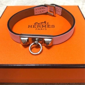 Hermes Bracelet Rose Sakura size Small Women Ladies Casual Used from Japan - Picture 1 of 12