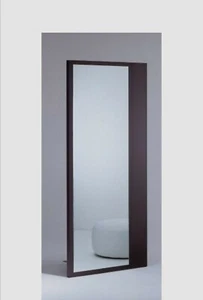 Specchiera in legno colore antracite - Foto 1 di 3