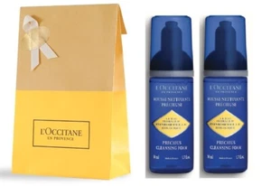 2 PC L'Occitane IMMORTELLE Precious Cleansing Foam 2 X 1.7 oz New In Bag - Picture 1 of 1