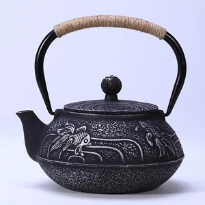 Japanese Tea Pot Handmade Chinese Cast Iron Teapot for Friends Mother Gift - Picture 1 of 7