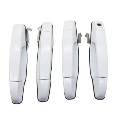 Kit de 4 manijas de puerta delantera y trasera para Chevrolet Silverado Sierra 1500 2007-2013 Foto 1 de 4