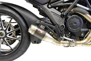 Carbon Fiber GP Slip On Exhaust Competition Werkes WDDVL-CF - Picture 1 of 2
