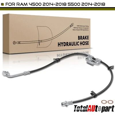 Mangueira hidráulica de freio para Ram 4500 2014-2018 5500 2014-2018 driver dianteiro lado esquerdo - Imagem 1 de 4