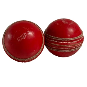 Swing King Cricket Ball X 2 Vintage Collectable Sport Balls - Picture 1 of 10