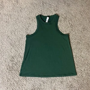 Lululemon Size 10 Jersey Training Muscle Tank Long Legacy Green - Picture 1 of 5