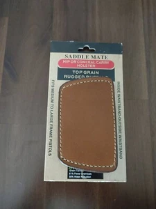 Saddle Mate BR2010 Waist Slide universal Gun Holster Rugged Buffalo New Fast Shp - Picture 1 of 3
