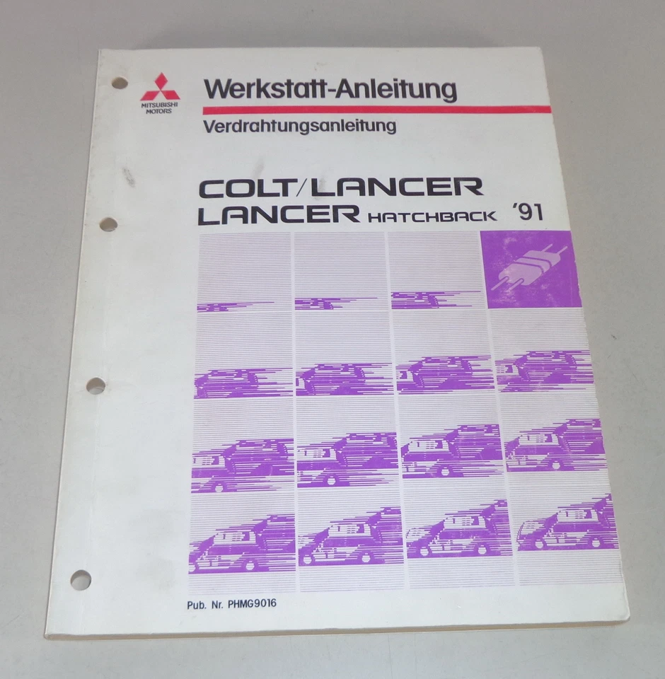 Manual De Taller Mitsubishi Colt / Lancer (Hatchback) Esquemas Eléctricos 1991 - Imagen 1 de 1