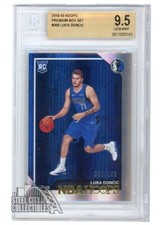 Luka Doncic 2018-19 Hoops Premium Box Set Rookie #268 031/199 BGS 9.5 Gem Mint