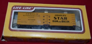 Life-Like HO Armour's Star Ham and Bacon Reefer Car #8505 - Picture 1 of 2
