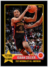 2023 Isaiah Collier McDonald's All- American Game Rookie Card Basketball USC #4