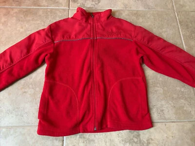Kenneth Cole Reaction 4t Polar Cremallera Completa Chaqueta Roja Foto 1 de 4
