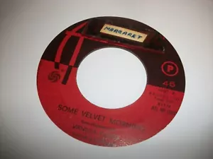 VANILLA FUDGE- SOME VELVET MORNING VINYL 7" 45RPM P JUKEBOX - Picture 1 of 1