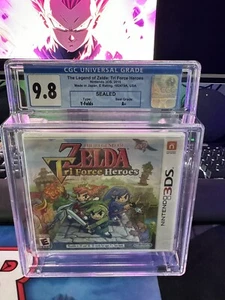 Nintendo 3DS The Legend of Zelda Tri Force Heroes Sealed Graded CGC 9.8 A+ - Picture 1 of 3