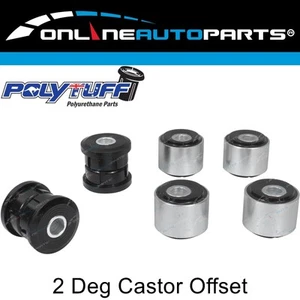 Castor Correction Bush Kit for Toyota 80 105 Series Radius Arm Fr & Rr Offset - Picture 1 of 1