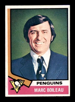 1974 Topps #49 Marc Boileau CO NM/NM+ X3569164 - Image 1 of 3