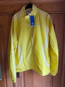 Adidas "ADICOLOR 2000S WOVEN TRACK" Trainingsjacke,Windbreaker unisex, gelb, neu - Bild 1 von 12