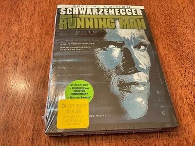 The Running Man DVD 1987-2004 Special Edition Arnold Schwarzenegger Set NEW - Image 1 of 2