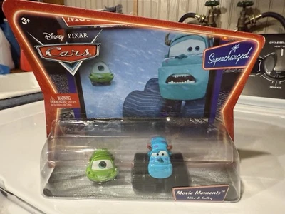 Disney Pixar Cars Movie Moments Supercharged Mike & Sulley fundido a presión. NUEVO PRECINTADO Foto 1 de 3