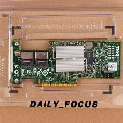 Dell H200 Integrated HBA SAS w/ LSI 9210-8i 6Gbps P20 IT Mode ZFS FreeNAS unRAID - Image 1 of 4