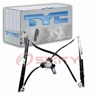 Conjunto de motor y regulador de ventana eléctrica delantera izquierda TYC para 2001-2002 tb Foto 1 de 4