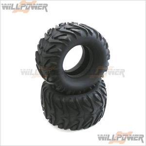 Truck Tires Tyres #MV36932 (RC-WillPower) G.V. Model Mammoth - Picture 1 of 1