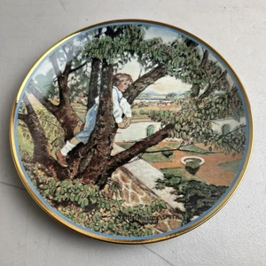 Placa Hamilton 1984 "Tierras extranjeras" • Un jardín de versos Jessie Willcox Smith - Imagen 1 de 4