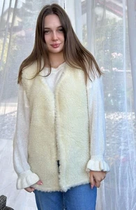 Chaleco mujer 100% lana merino  - Imagen 1 de 6