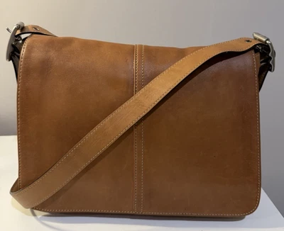 Project Coach Vintage Hampton Flap Top Shoulder Bag #9570 - Image 1 of 4