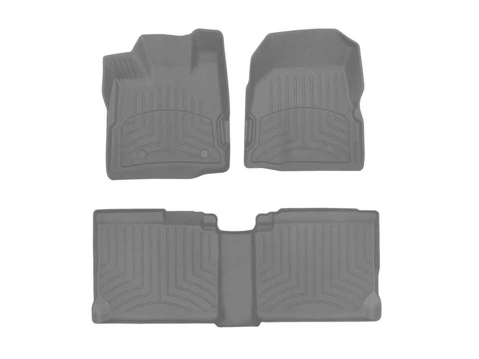 WeatherTech FloorLiner HP for 2011-2011 Chevrolet Equinox - 1st & 2nd Row, Black - Image 1 of 1