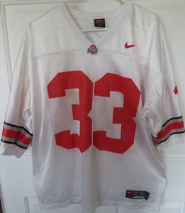 Camiseta deportiva grande firmada por James Laurinaitis de los Ohio State Buckeyes Nike e imagen mate - Imagen 1 de 14